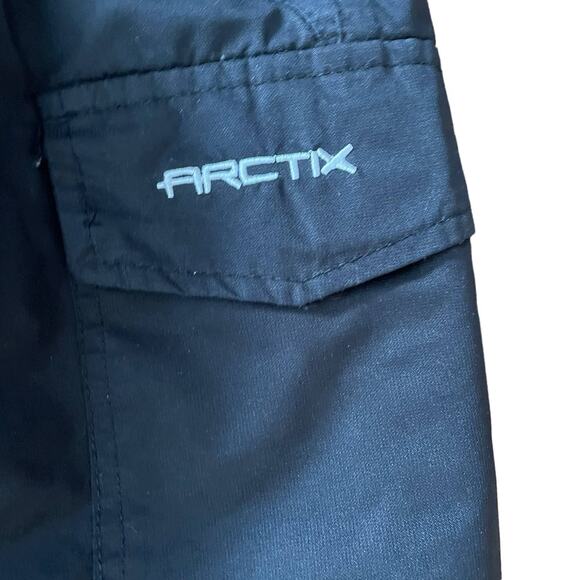 Arctix Essential Snow Pants MEDIUM Mens Black Winter Insulated - Picture 5 of 11